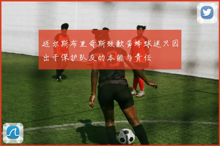 迈尔斯布里奇斯致歉黄蜂球迷只因出于保护队友的本能与责任